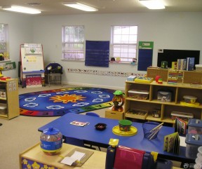 幼儿园装修效果图图片 地垫装修效果图片