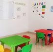 幼儿园室内白色墙面装修效果图片