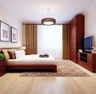中式简单卧室装修效果图