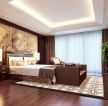 中式家庭别墅卧室装修效果图片