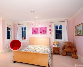 儿童卧室设计效果图 普通房子装修效果图