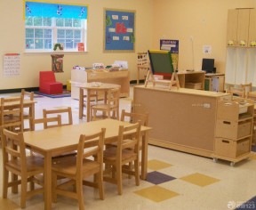 幼儿园装修效果图 教室布置设计