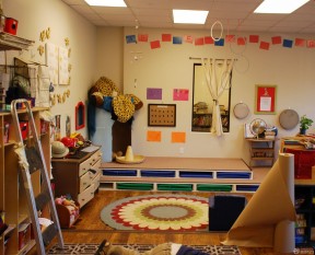 幼儿园室内效果图 教室布置设计