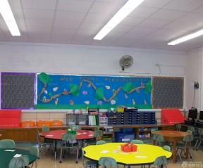 幼儿园室内效果图 教室