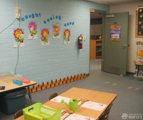 幼儿园设计效果图 墙砖墙面装修效果图片