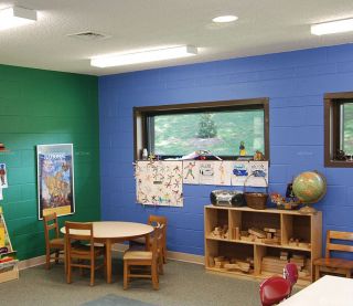 幼儿园教室窗户设计装修图片