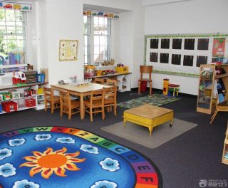 幼儿园室内教室窗户设计效果图片