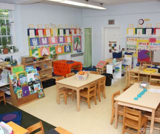 幼儿园室内教室环境布置效果图片