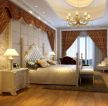 欧式古典家庭长方形卧室设计装修图