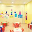 北京幼儿园教室背景墙装修效果图集