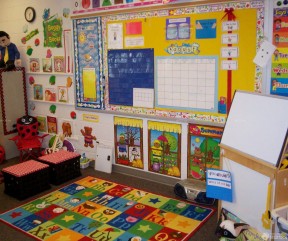国外幼儿园装修效果图 墙面设计装修效果图片