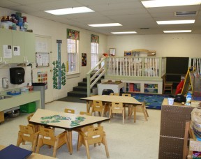 幼儿园教室效果图 错层设计装修效果图片