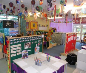 幼儿园教室效果图 吊顶装饰效果图