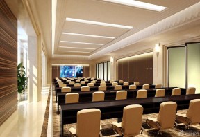 简约会议室3d模型 壁灯图片