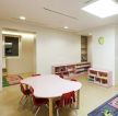 幼儿园室内浅色木地板装修设计效果图片