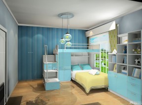 青少年卧室装修效果图 现代简约卧室