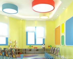 幼儿园装修设计效果图 窗户