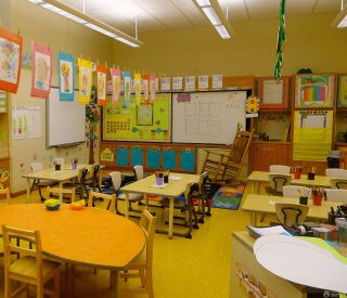 豪华幼儿园教室装修案例