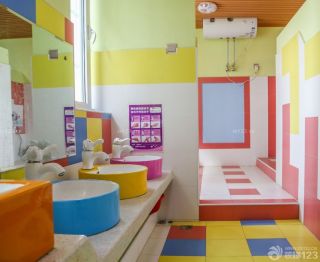 幼儿园洗手间装修设计效果图片