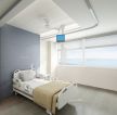 医院简约床头背景墙装修设计效果图片