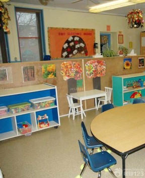 美式幼儿园装修效果图 教室