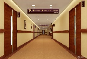医院装修要求 走廊装修效果图片