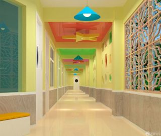 2023最新幼儿园走廊设计装修图片