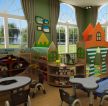 最新幼儿园室内浅色木地板装修效果图