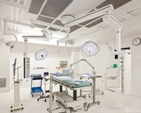 医院科室装修 白色地砖装修效果图片