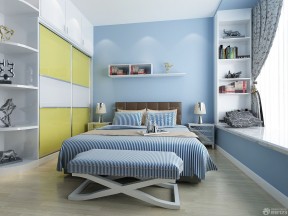 卧室橱柜效果图 简约地中海风格