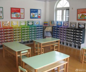 幼儿园地板装修效果图 教室