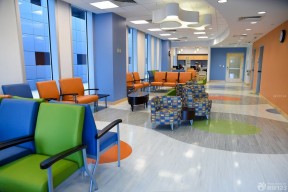 医院背景图片 橙色墙面装修效果图片
