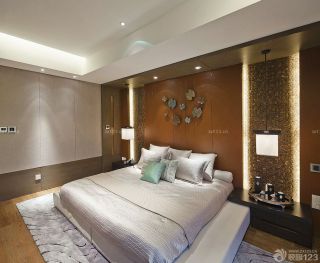 日式卧室墙面装饰装修效果图片