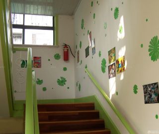 幼儿园室内楼梯装饰装修效果图片