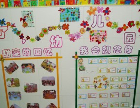 幼儿园照片墙效果图