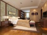 美式古典风格卧室墙面颜色搭配图片