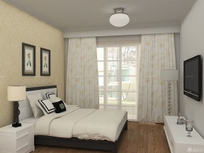 卧室墙面颜色搭配 简约现代装修风格