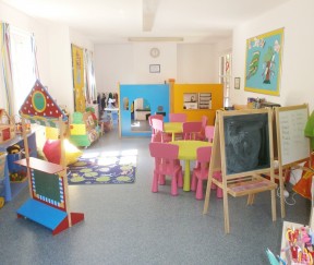 日韩幼儿园装修效果图 教室