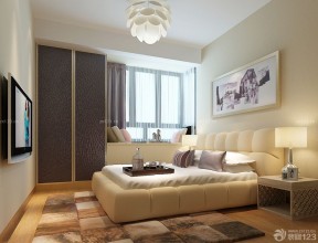 卧室飘窗设计效果图 现代风格家装