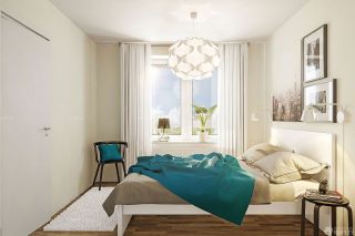 现代欧式卧室灯具装修效果图大全2023图片