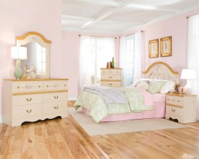 女孩子卧室装修效果图 现代欧式风格装修