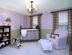 宝宝卧室装修效果图 美式乡村混搭风格