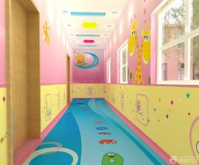 幼儿园走廊装修图 