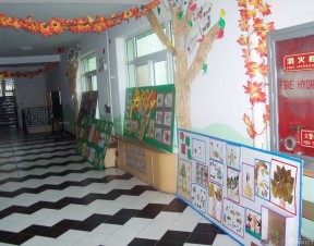 幼儿园走廊装修图