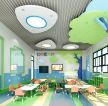 国际幼儿园室内吊顶装饰设计效果图片欣赏