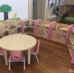 幼儿园室内浅棕色木地板装修效果图片