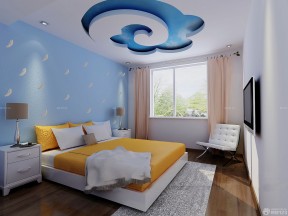 室内卧室装修效果图大全 硅藻泥背景墙装修效果图片