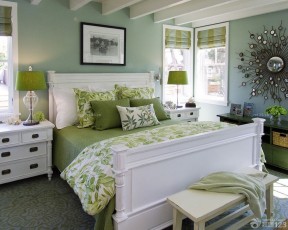 室内卧室装修效果图大全 欧式田园风格