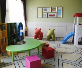 幼儿园室内设计效果图 地毯装修效果图片