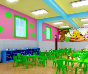 幼儿园室装修效果图 教室